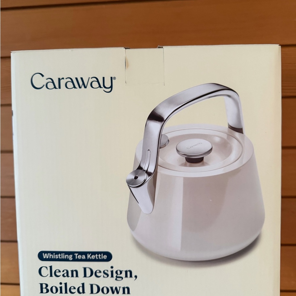 Caraway Cream Whistling Tea Kettle